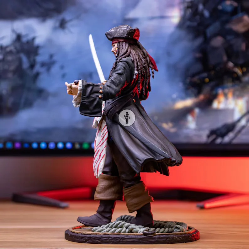 فیگور کاپیتان جک اسپارو (Captain Jack Sparrow) – سری Pirates of the Caribbean - تصویر 1