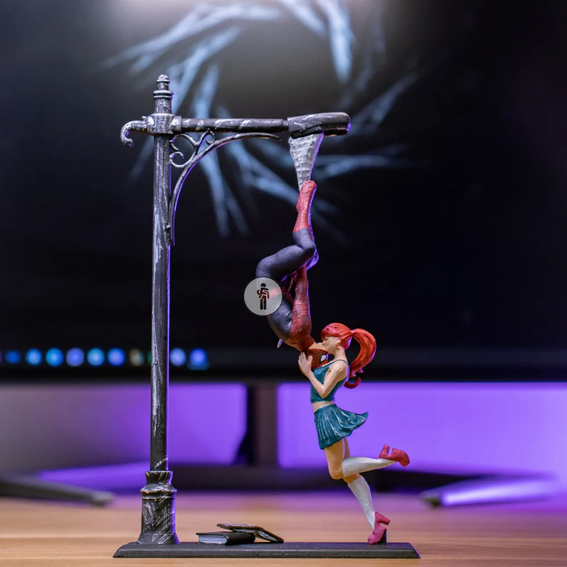 فیگور Diorama Spider-Man و Mary Jane از دنیای Spider-Man - تصویر 1