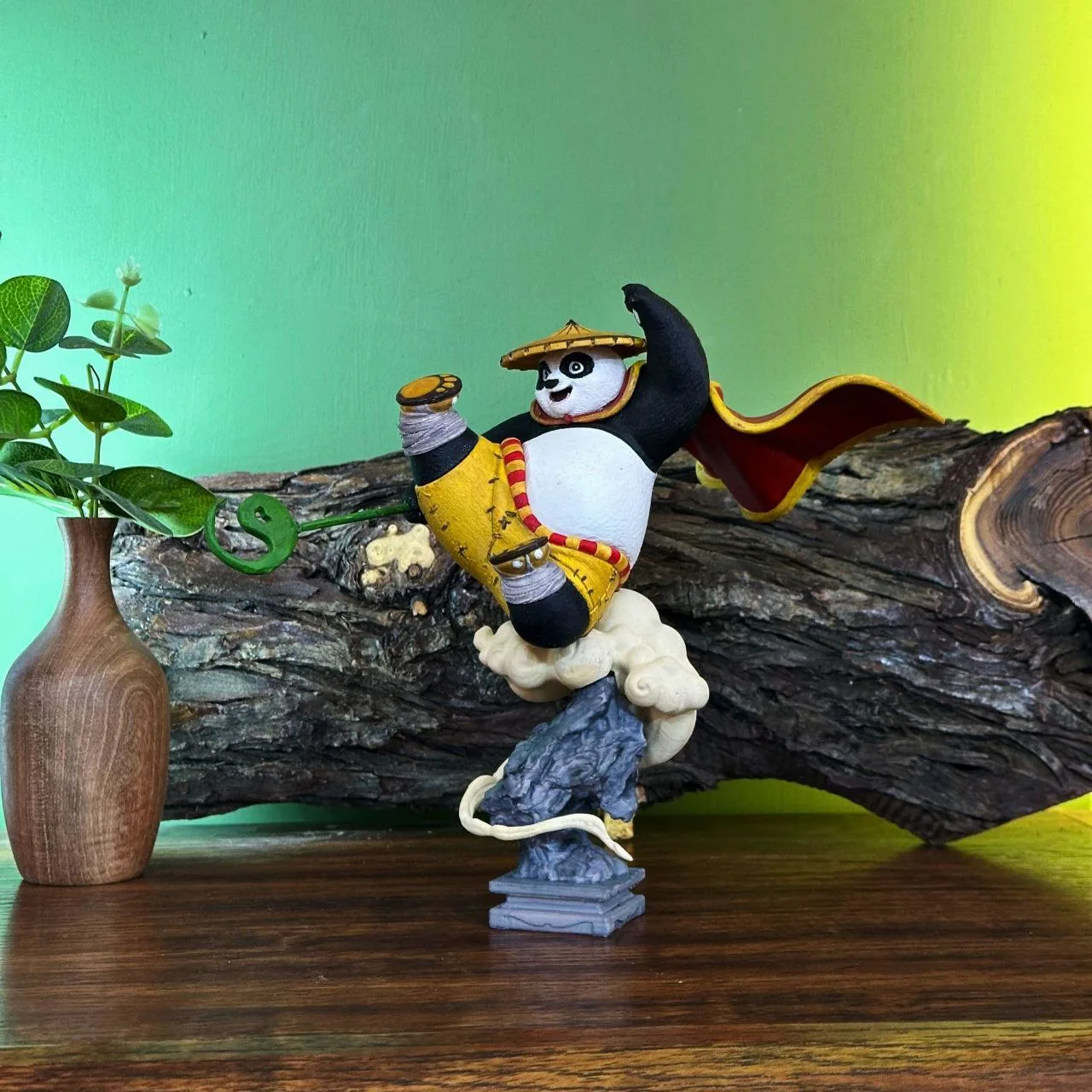 فیگور پاندای کونگ فو کار (Po) از انیمیشن Kung Fu Panda ارتفاع ۲۰ سانتیمتر - تصویر 1