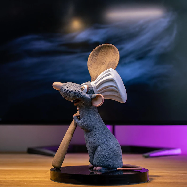 فیگور رِمی انیمیشن Ratatouille ارتفاع ۱۵ سانتی‌متر - تصویر 1
