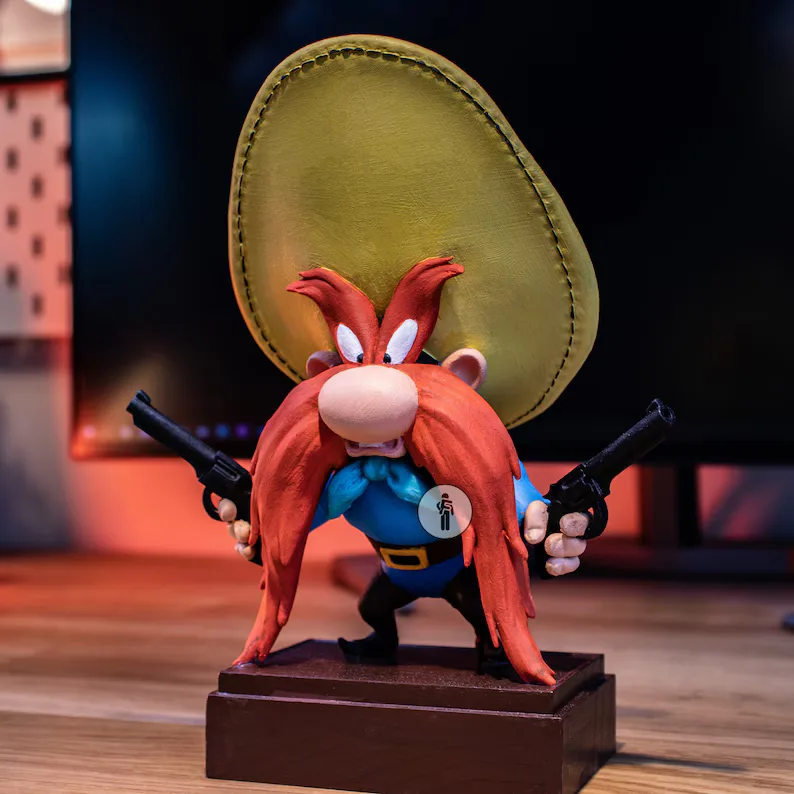 فیگور Yosemite Sam از انیمیشن Looney Tunes - تصویر 1